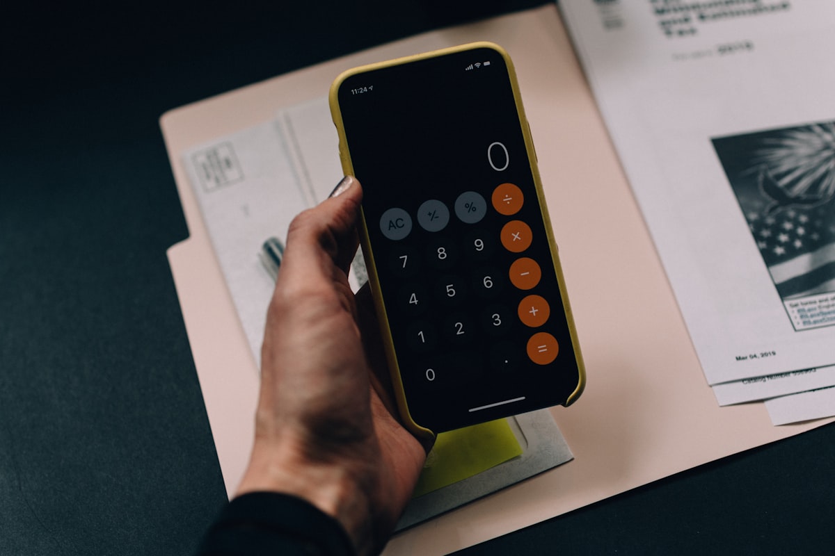 The finance desk